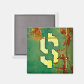 Große Bucks Magnet (Vorderseite/Rückseite)