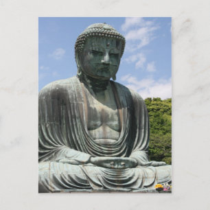 große Buddha Kamakura Postkarte