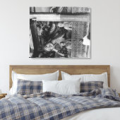 Große Buddha-Statue in Thailand Fotografie Leinwanddruck (Insitu (Schlafzimmer))