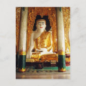 Große Buddha-Statue Postkarte (Vorderseite)