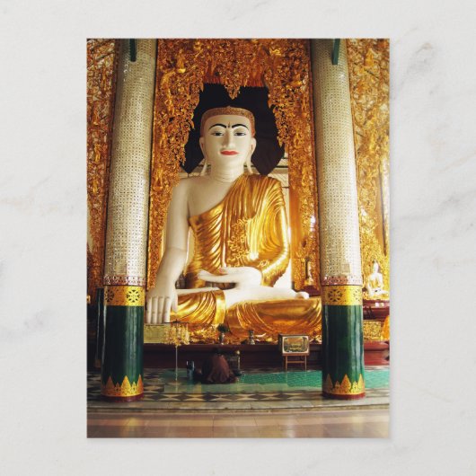 Große Buddha-Statue Postkarte (Vorderseite)