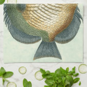 Große bunte Fische Küchentuch (Gefaltet)