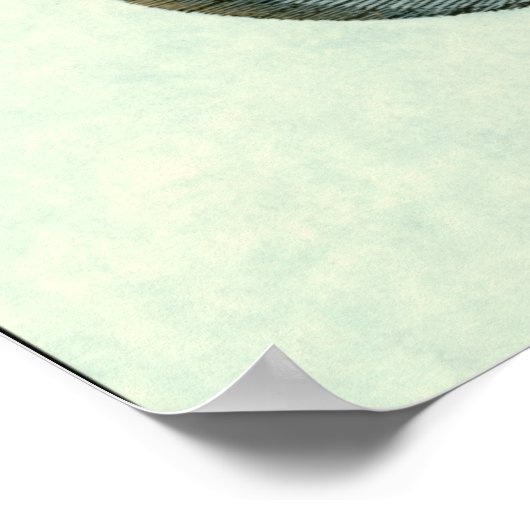 Große bunte Fische Poster (Ecke)