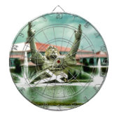 Große Butterjesus-Landung Jesus Dartscheibe (vorne)