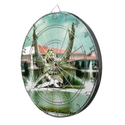 Große Butterjesus-Landung Jesus Dartscheibe (Vorderseite rechts)