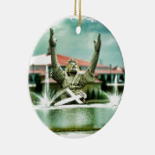 Große Butterjesus-Landung Jesus Keramik Ornament (Rechts)