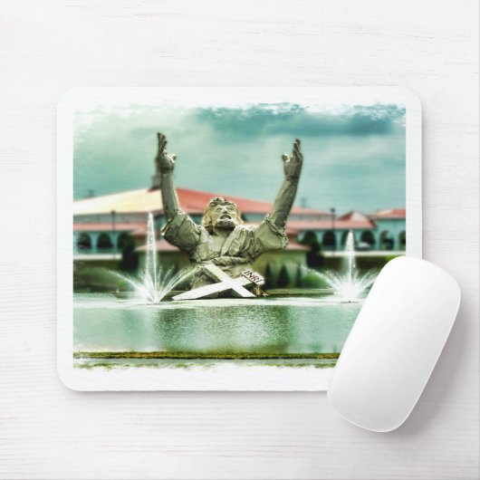 Große Butterjesus-Landung Jesus Mousepad (Mit Mouse)