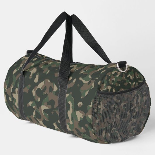 Große Camouflage Duffel Bag Duffle Bag (Rechte Ecke)