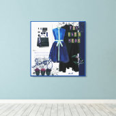 Große Canvas-Drucke: Erstellen Sie eine Anweisung Leinwanddruck (Insitu (Holzboden))