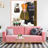 Große Canvas-Drucke: Erstellen Sie eine Anweisung Leinwanddruck (Insitu (Wohnzimmer))