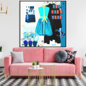 Große Canvas-Drucke: Erstellen Sie eine Anweisung Leinwanddruck (Insitu (Wohnzimmer))