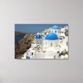 Große Canvas Print - Santorini Griechenland Leinwanddruck (Vorderseite)