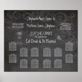 GROSSE CHALKBOARD MASON JAR SITZPLATTE POSTER (Vorne)
