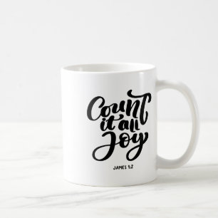 Große Christliche zählen Es Alles Freude Kaffeetasse
