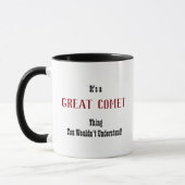 Große Comet-Tasse Tasse (Links)