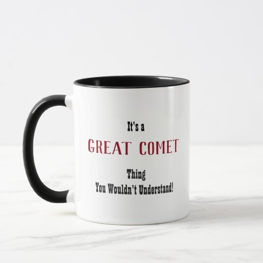 Große Comet-Tasse Tasse (Links)