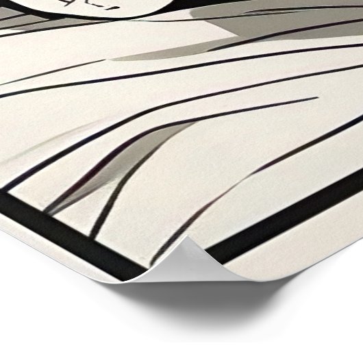 Große Comic Poster aus den 50er Jahren (Ecke)