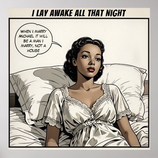 Große Comic Poster aus den 50er Jahren (Vorne)