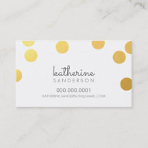 GROSSE CONFETTI SPOT Moderne fette Imitate Goldfol