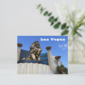 Große Coole Las Vegas Postkarte! Postkarte (Stehend Vorderseite)