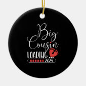 Große Cousin laden 2024 für die Ankündigung einer  Keramik Ornament (Vorne)