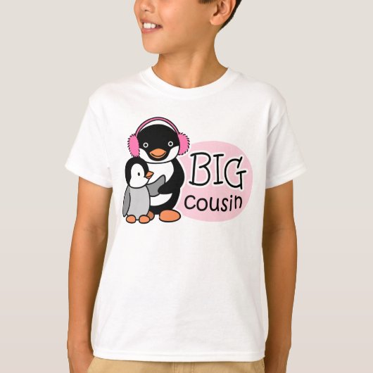Große Cousinpenguin-T - Shirts (Vorderseite)