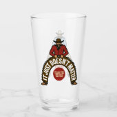Große Cowboys Rot & Blau Glas (Vorderseite)