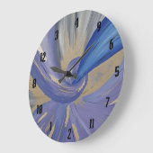 Große Crazy Watch Wanduhr (Winkel)