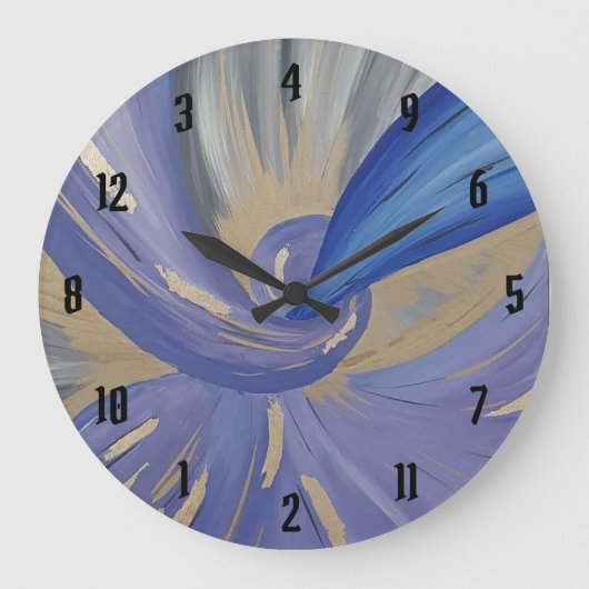 Große Crazy Watch Wanduhr (Vorderseite)