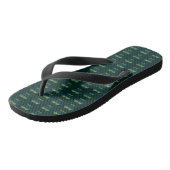 Große Croc Flip Flops Badesandalen (Schrägansicht)