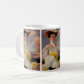 Große Dame Kaffeetasse (Vorderseite Links)
