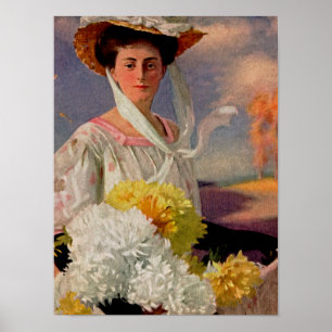 Große Dame Poster