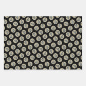 Große Dan-Malerei Brindle Original Hunde Kunst Geschenkpapier Set (Vorderseite 3)