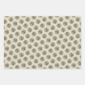 Große Dan-Malerei Brindle Original Hunde Kunst Geschenkpapier Set (Vorderseite)