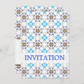 Große Dane-Einladung Einladung (Vorne/Hinten)