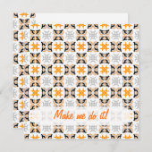 Große Dane-Einladung Einladung (Vorne/Hinten)