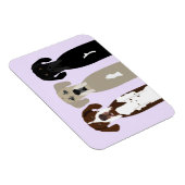 Große Dane Hunde Magnet (Rechte Seite)