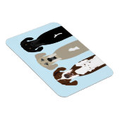 Große Dane Hunde Magnet (Rechte Seite)