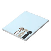 Große Dane Hunde Notizblock (Rotiert)