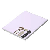 Große Dane Hunde Notizblock (Rotiert)