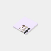 Große Dane Hunde Post-it Klebezettel (angewinkelt)