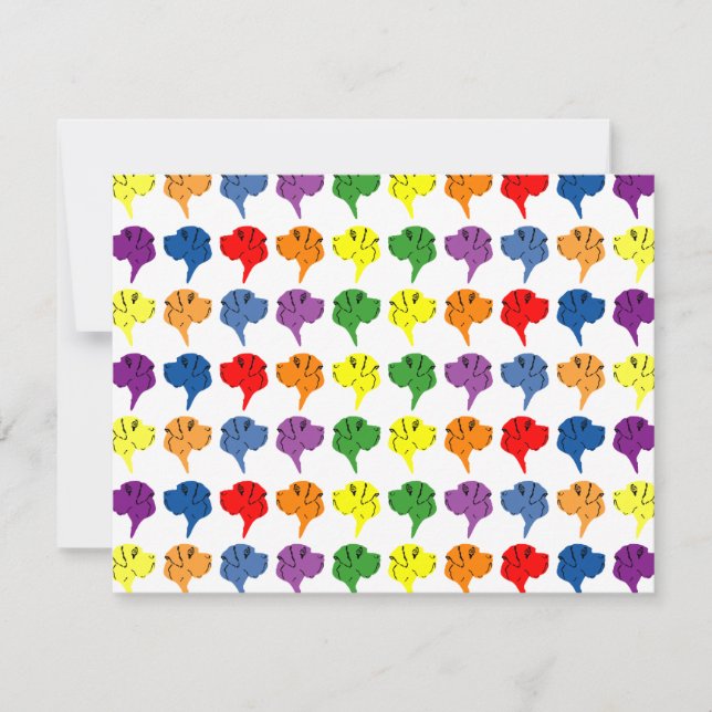 Große Dane-Illustration (Vorderseite)