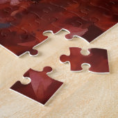 Große Däne im Herbstausfall Inspiriert Puzzle (Seite)