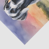 Große Däne in der Landschaft Bliss Decoupage Seidenpapier (Detail)