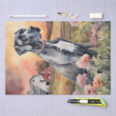 Große Däne in der Landschaft Bliss Decoupage Seidenpapier (Handwerk)