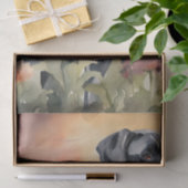 Große Däne in der Landschaft Bliss Decoupage Seidenpapier (Geschenk)