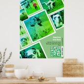 Große Dane Kennel Werbeaktion Poster (Küche)