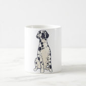 Große dane Magie Kaffeetasse (Mittel)