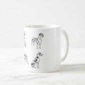Große dane Magie Kaffeetasse (VorderseiteRechts)