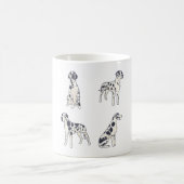 Große dane Magie Kaffeetasse (Mittel)